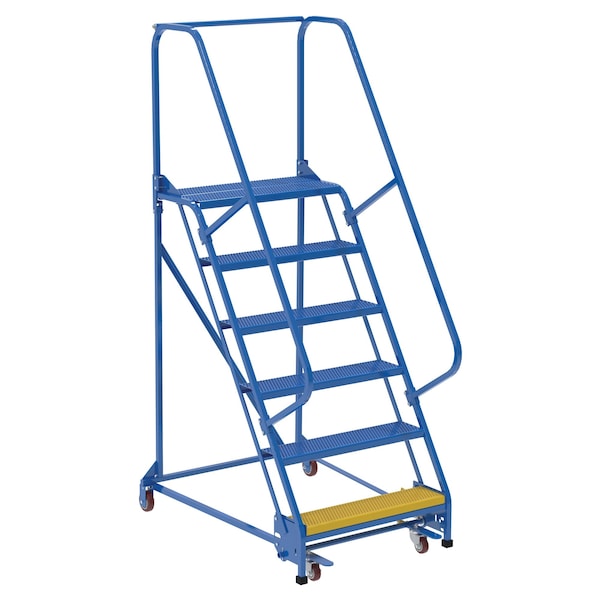 90 H Steel PW Ladder, Perforated, 6 Step, 6 Steps